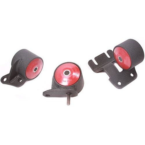 90-91 Integra 92-93 GS-R Replacement Mount Kit B18A/B17A Auto Hydro 250-400HP 75A Black Innovative Mounts - 19353-75A