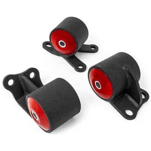92-95 Civic Replacement Engine/Motor Mount Kit B/D Series Hydro/Automatic 250-400HP 75A Black Innovative Mounts - 19552-75A