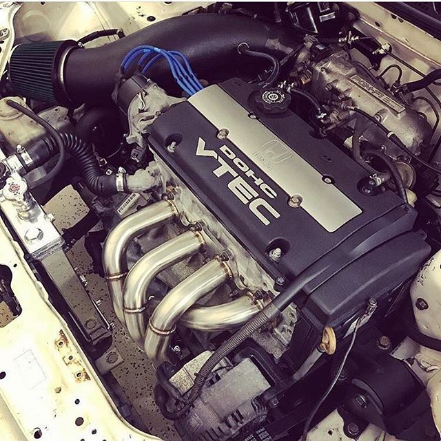 88-91 Civic/CRX Conversion Mount Kit H/F-Series Manual 400-500HP 85A Grey No Actuator by Innovative Mounts