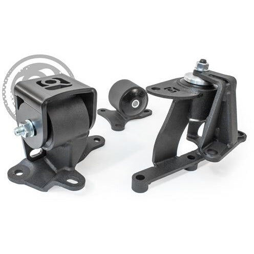 88-91 Prelude Conversion Engine/Motor Mount Kit H-Series Manual 500+HP 95A Red Innovative Mounts - 29152-95A