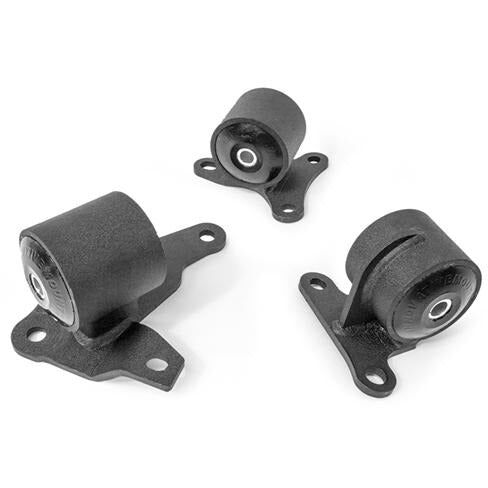 90-93 Accord DX/LX Conversion Engine/Motor Mount Kit H/F-Series Manual 94-01 Transmission 400-500HP 85A Grey Innovative Mounts - 29350-85A