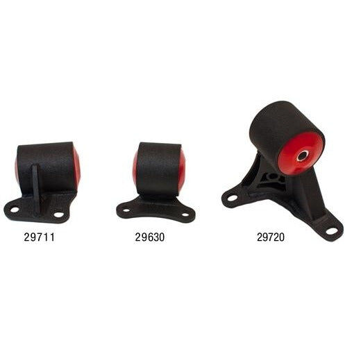 94-97 Accord DX/LX Replacement Mount Kit F-Series Manual 500+HP 95A Red by Innovative Mounts
