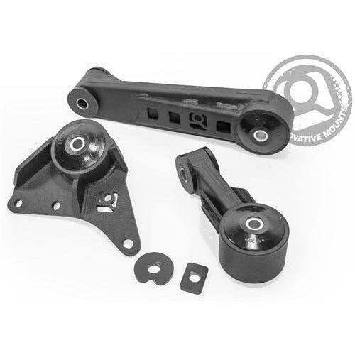 03-05 Neon Srt-4 Replacement Engine/Motor Mount Kit Edv/Edt Manual 250-400HP 75A Black Innovative Mounts - 30550-75A