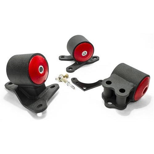92-95 Civic 94-01 Integra Conversion Engine/Motor Mount Kit B Series Manual Hydro 2 Cable Up to 250HP 60A Red Innovative Mounts - 40150-60A