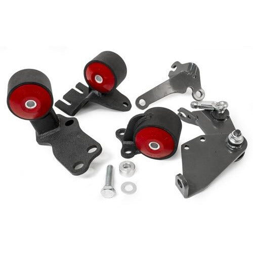88-91 Civic/CRX Conversion Engine/Motor Mount Kit No Actuator B Series Manual Hydro Cable 2 Hydro 400-500HP 85A Grey Innovative Mounts - 49150-85A-NOACTUATOR