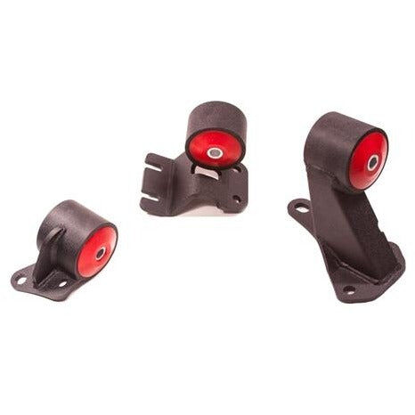 90-91 Integra 92-93 GS-R Conversion Mount Kit B18A/B17A Manual Auto To Manual /Cable 500+HP 95A Red Innovative Mounts - 49353-95A