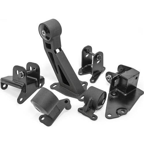 96-00 Civic Conversion Mount Kit J-Series Manual Eg Subframe 500+HP 95A Red Innovative Mounts - 80050-95A