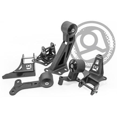 97-01 Prelude Conversion Mount Kit J-Series V6 Manual 250-400HP 75A Black Innovative Mounts - 80152-75A