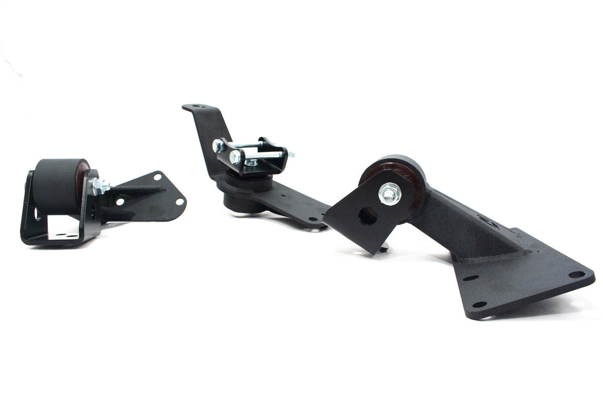 00-09 S2000 Conversion Mount Kit J-Series Manual Black/250-400Hp by Innovative Mounts