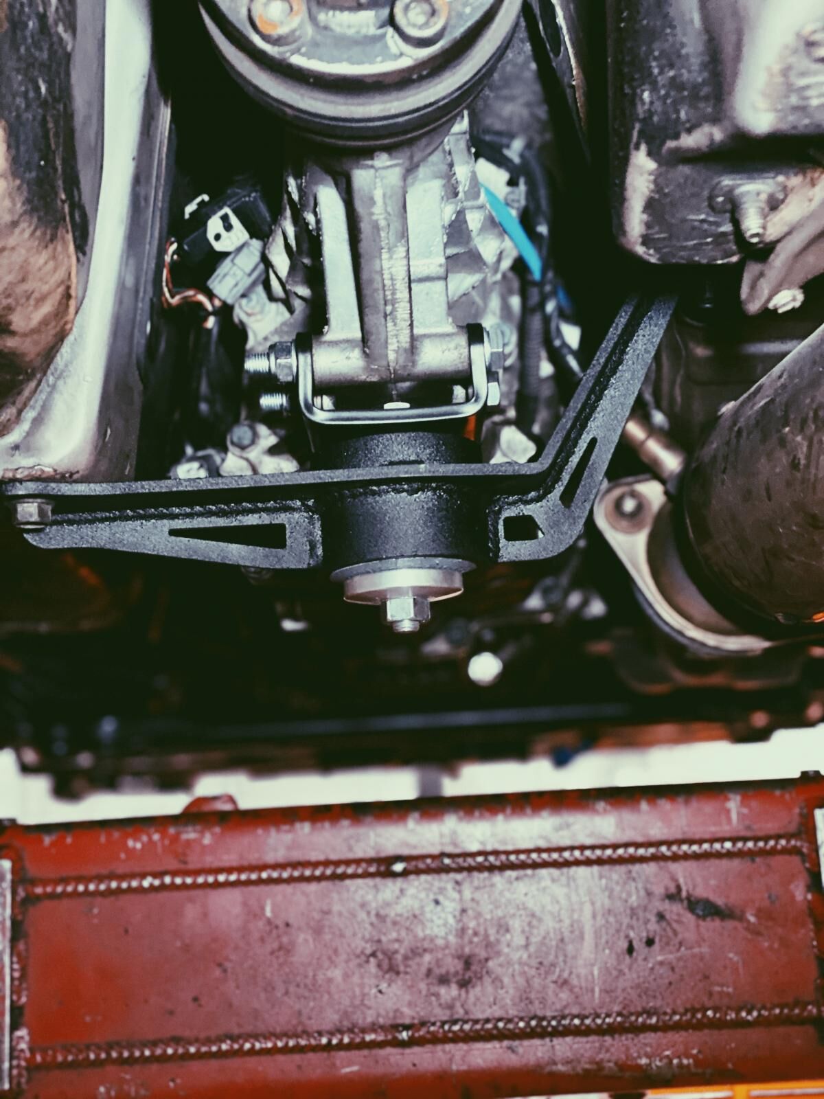 00-09 S2000 Replacement Mount Kit F-Series Manual 250-400HP 75A Black by Innovative Mounts