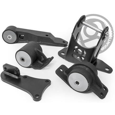 00-06 Insight Conversion Engine/Motor Mount Kit K24 Manual 500+HP 95A Red Innovative Mounts - 90753-95A