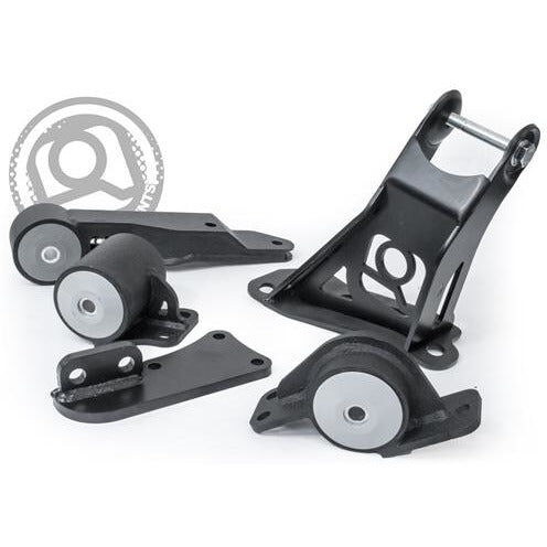 00-06 Insight Conversion Engine/Motor Mount Kit K24 Auto 2 Manual 500+HP 95A Red Innovative Mounts - 90754-95A