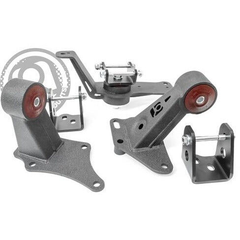 00-09 S2000 Adapter Conversion Engine/Motor Mount Kit K Series/Manual /OEM Position 500+HP 95A Red Innovative Mounts - 90758-95A