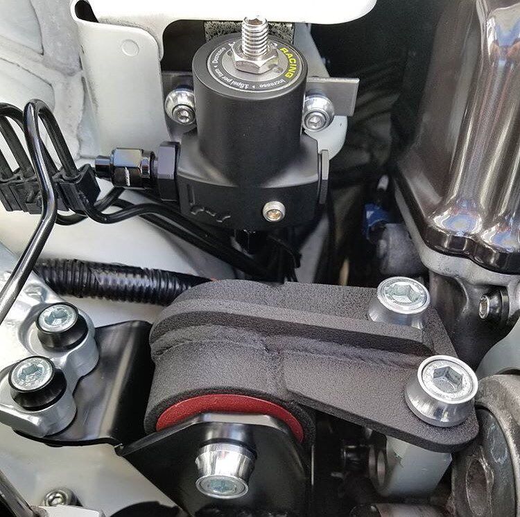 06-11 Civic Si Replacement Mount Kit K Series/Manual 250-400HP 75A Black by Innovative Mounts