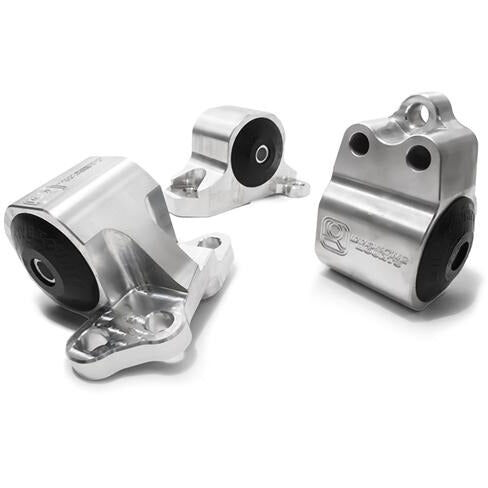 92-95 Civic 94-01 Integra Replacement Billet Mount Kit B/D-Series Manual / Hydro H2B Up to 250HP 60A Red by Innovative Mounts