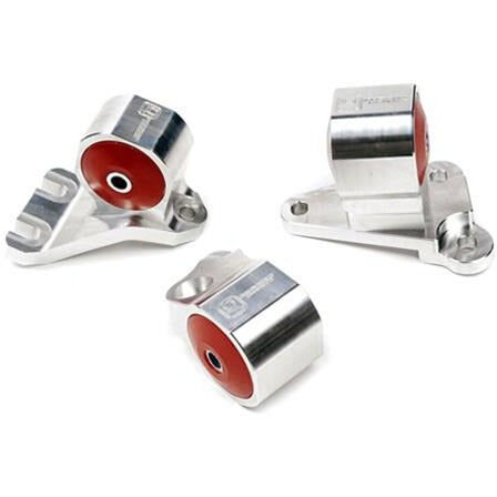 90-91 Integra 92-93 Integra GS-R Replacement Polished Aluminum Mount Kit B18A/B17A Manual /Cable 400-500HP 85A Grey Innovative Mounts - B19350-85A-P