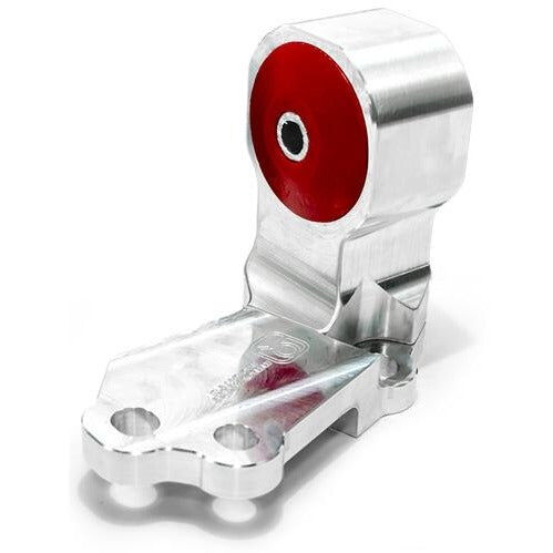 88-91 Civic/CRX Conversion Polished Aluminum Engine/Motor Mount Kit B Series Hydro 500+HP 95A Red by Innovative Mounts