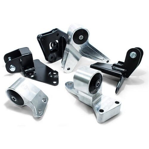 96-00 Civic Billet Conversion Engine/Motor Mount Kit K Series Manual 250-400HP 75A Black Innovative Mounts - B90050-75A