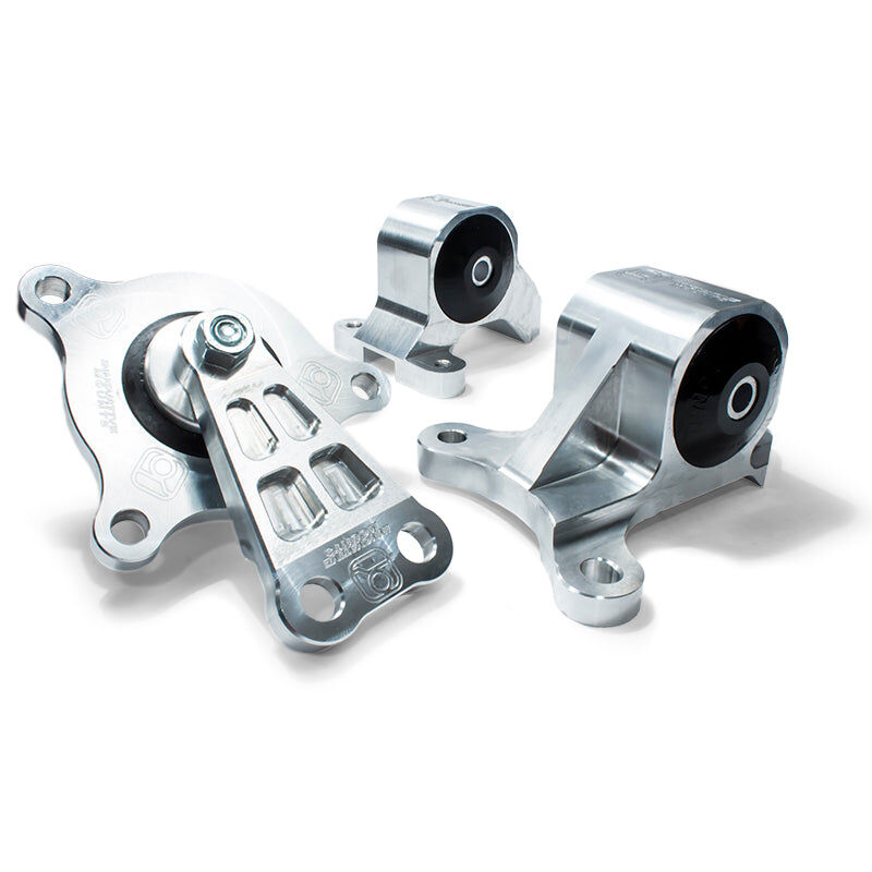 02-05 Civic SI Type R 02-06 RSX Billet Replacement Mount Kit K Series/Manual Black/250-400Hp Innovative Mounts - B90650-75A