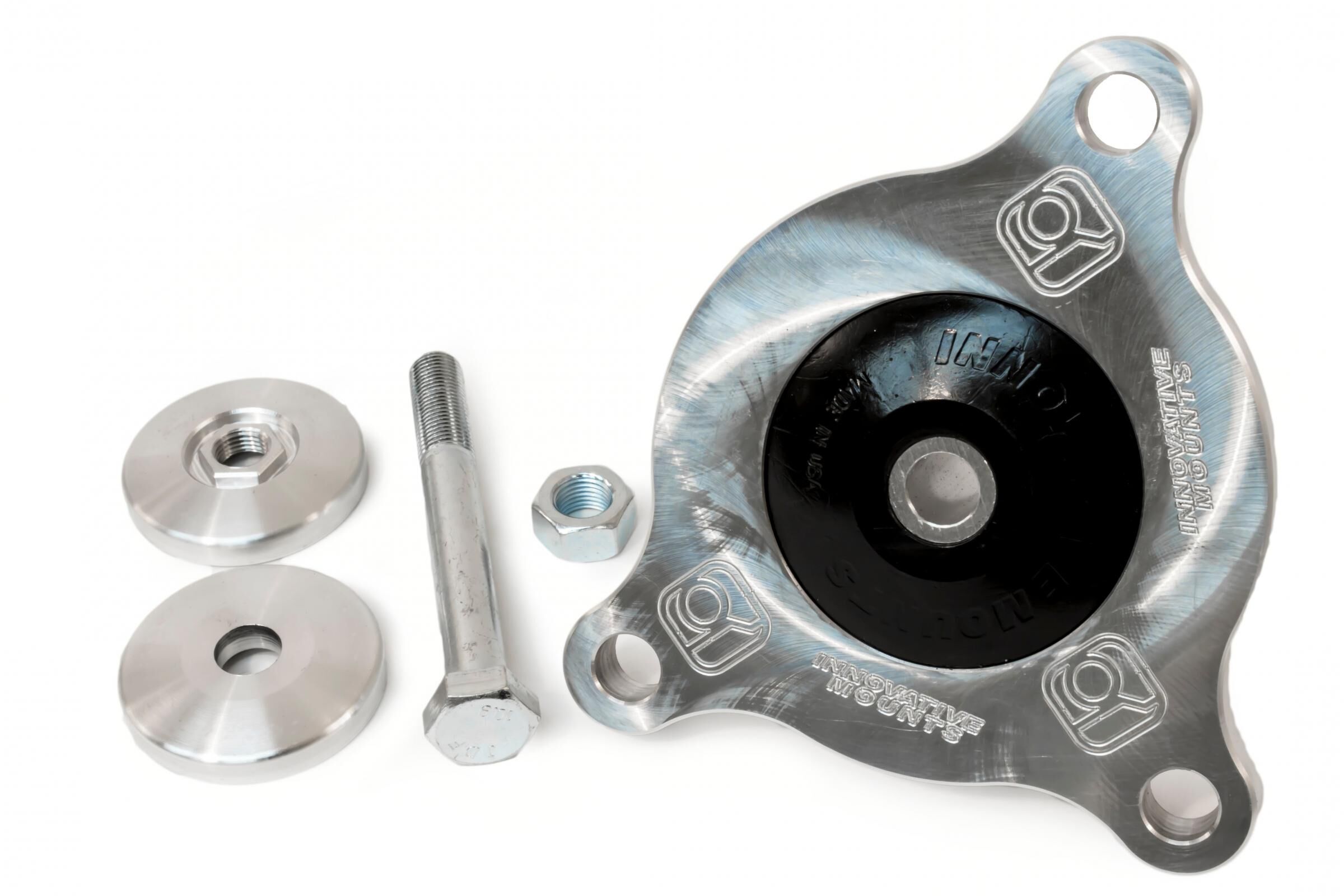02-05 Civic SI Type R 02-06 RSX Billet Replacement Mount Kit K Series/Manual Black/250-400Hp by Innovative Mounts