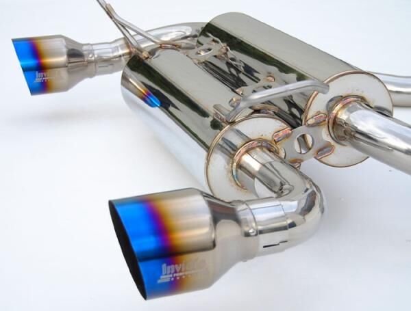 2003-2006 Infinity G35 Coupe RWD Invidia Gemini Titanium Tip Cat-Back Exhaust System
