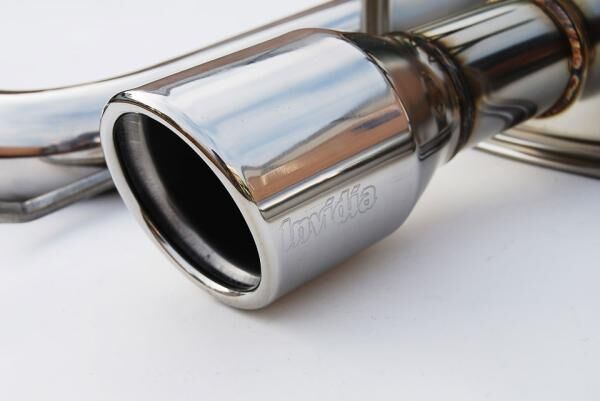 2006-2011 Honda Civic Si Coupe Invidia Q300 S.S. Rolled Tip Cat-Back Exhaust System