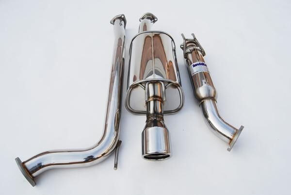 2006-2011 Honda Civic Si Coupe Invidia Q300 S.S. Rolled Tip Cat-Back Exhaust Sys