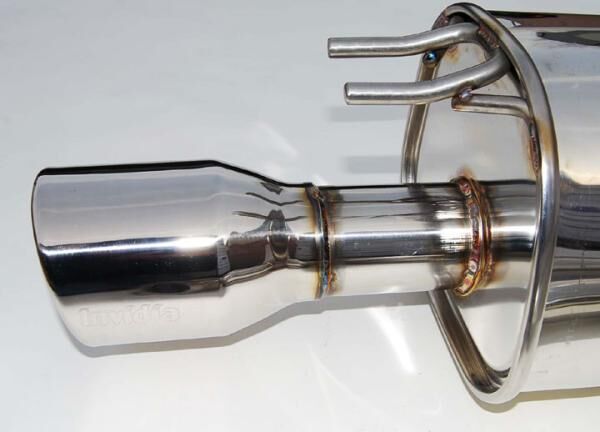 2006-2011 Honda Civic Si Sedan Invidia Q300 S.S. Rolled Tip Cat-Back Exhaust System