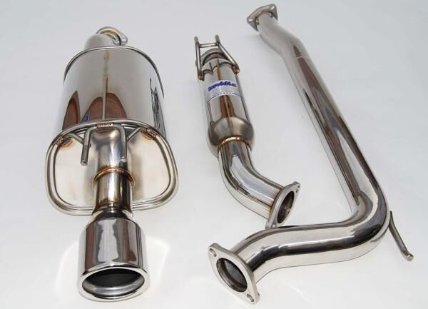 2006-2011 Honda Civic Si Sedan Invidia Q300 S.S. Rolled Tip Cat-Back Exhaust Sys