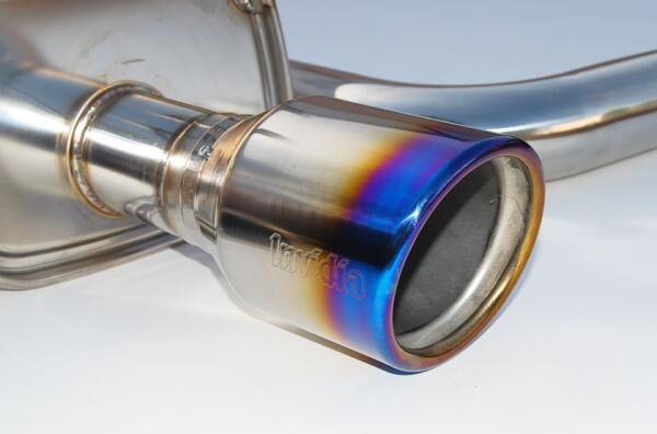 2006-2011 Honda Civic Si Sedan Invidia Q300 S.S. Titanium Rolled Tip Cat-Back Exhaust System