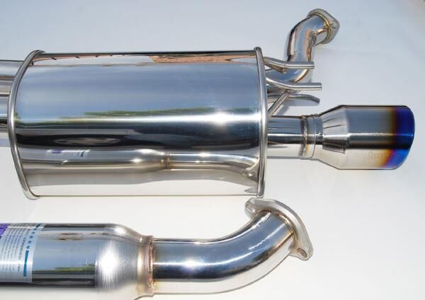 2006-2011 Honda Civic Si Sedan Invidia Q300 S.S. Titanium Rolled Tip Cat-Back Exhaust System