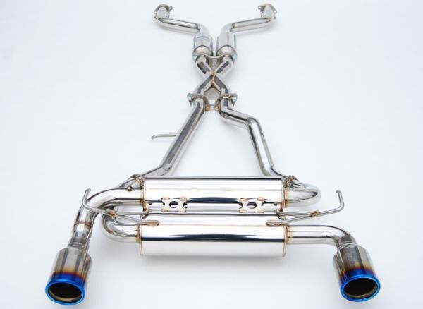 2007-2013 Infinity G37 Coupe Invidia Gemini Titanium Tip Cat-Back Exhaust System