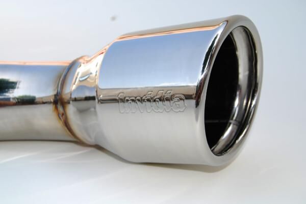 2008-2013 Subaru STI 5DR Invidia Q300 Rolled S.S. Tip Cat-Back Exhaust System