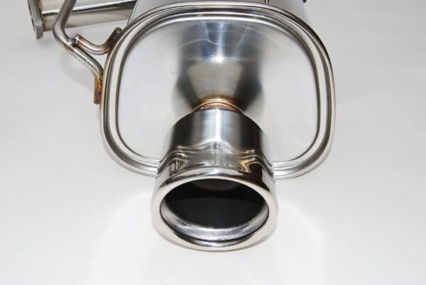 2008-2013 Subaru WRX 4DR Invidia Q300 Dual Rolled S.S. Tips Cat-Back Exhaust System