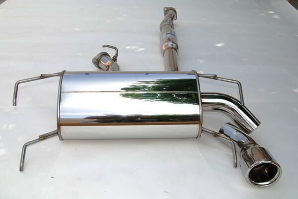 2008-2013 Subaru WRX 5DR Invidia Q300 Rolled S.S. Tip Cat-Back Exhaust System -