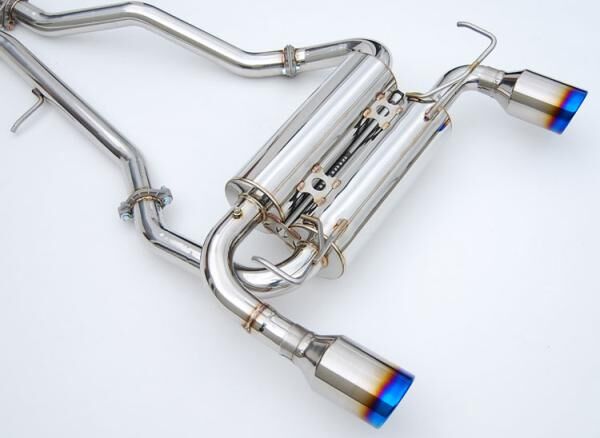 2009-2013 Infinity FX35 2WD / 4WD Invidia Gemini Titanium Tip Cat-Back Exhaust S