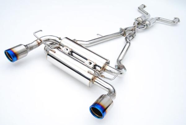 2009-2013 Nissan 370z Invidia Gemini Titanium Tip Cat-Back Exhaust System - HS09