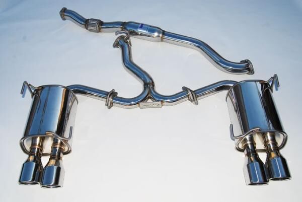 2011-2013 Subaru STI 4DR Invidia Q300 Rolled S.S. Tips Cat-Back Exhaust System