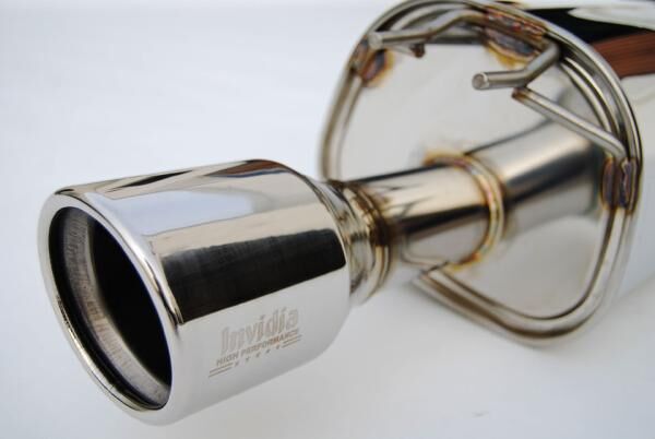 2012-2013 Honda Civic Si Sedan Invidia Q300 Rolled S.S. Tip Cat-Back Exhaust System