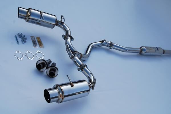 2012-2013 Subaru BR-Z Invidia N1 S.S. Tips Cat-Back Exhaust System - HS12SSTGTP