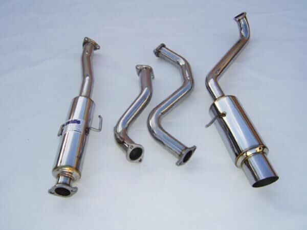 1988-1991 Honda CR-X EF8 Invidia N1 Cat-Back Exhaust System - HS88HCXGTP