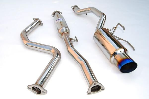 1992-1999 Honda Civic EG / EK Coupe Invidia N1 Titanium Tip Cat-Back Exhaust Sys