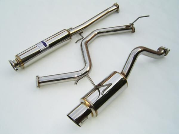 1996-2000 Honda Civic EK Hatchback 3DR Invidia N1 Cat-Back Exhaust System - HS96