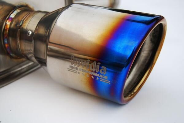 1997-2001 Honda Prelude SH Invidia Q300 Rolled Titanium Tip Cat-Back Exhaust System