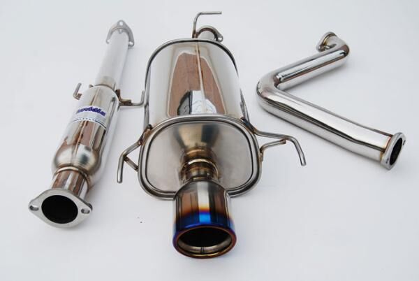 1997-2001 Honda Prelude Invidia Q300 Rolled Titanium Tip Cat-Back Exhaust System
