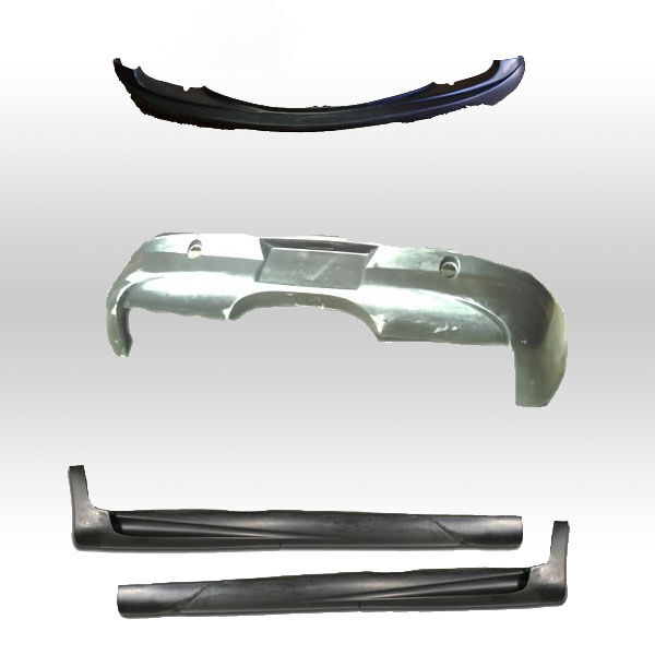 2001-2005 Chrysler PT Cruiser Bomb Style Polyurethane Body Kit - 37-2007