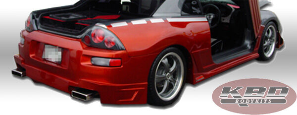 2000-2005 Mitsubishi Eclipse Blits Style Polyurethane Rear Bumper