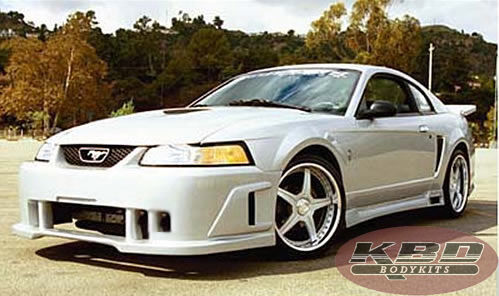 1999-2004 Ford Mustang BW Spec Style Polyurethane Front Bumper