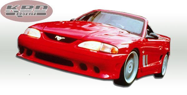 1994-1998 Ford Mustang Saleen Style Polyurethane Front Bumper