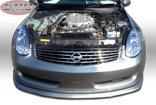 2003-2005 Infiniti G35 Coupe 2DR IL Spec Style Polyurethane Front Lip